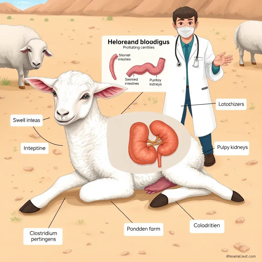 التسمم المعوي عند الأغنام